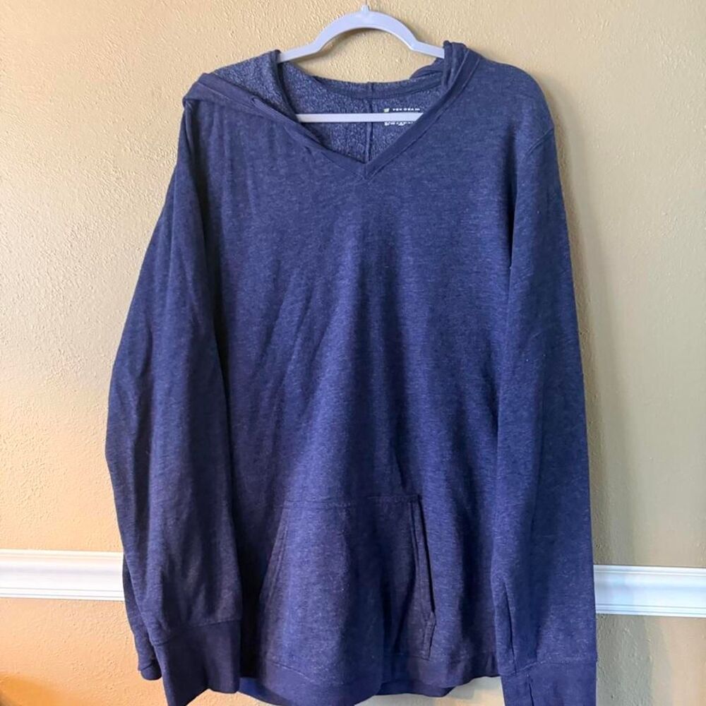 Tek-gear Women's Blue Hoodie, Size 3X